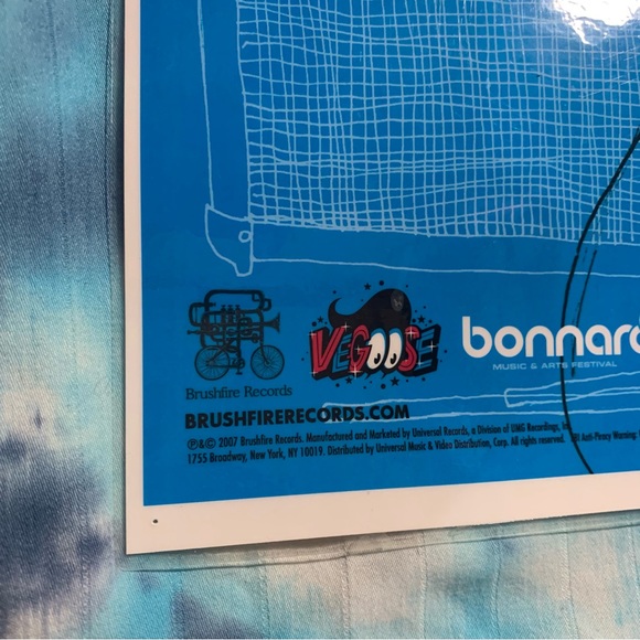 Thank You, Goodnight. Live Tracks From Bonnaroo & Vegoose Fest 2007 Promo Poster - Picture 8 of 10